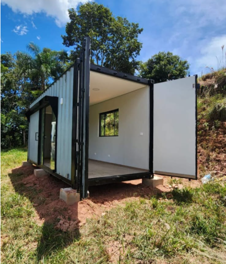 Kitnet container 15m² fachada